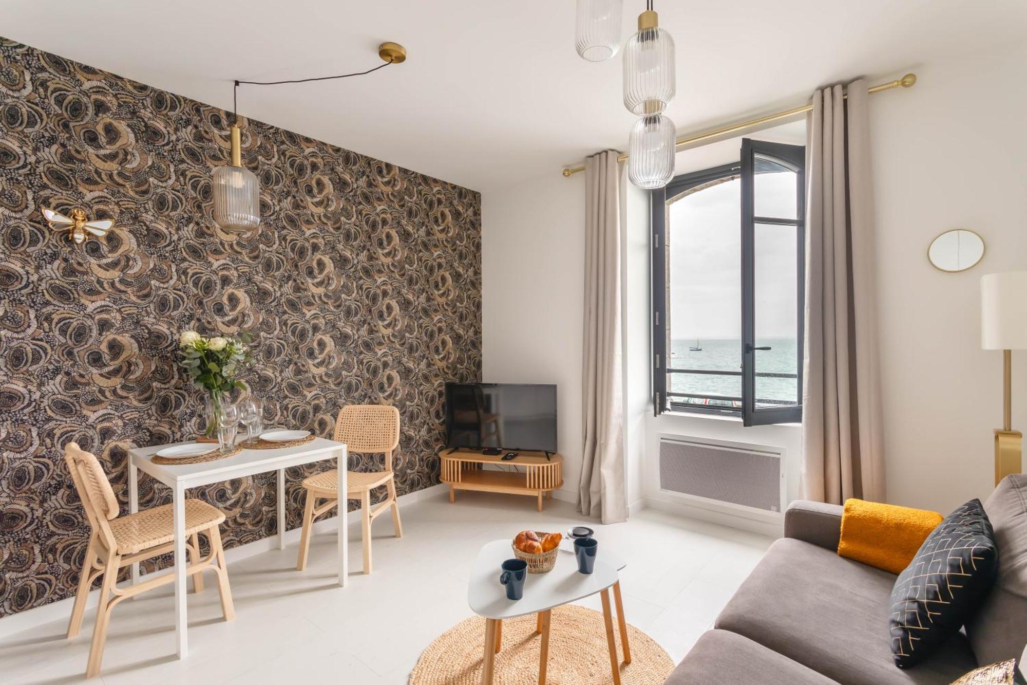 Ty Peskaiden 1 - A Cancale Vue Mer Eksteriør billede